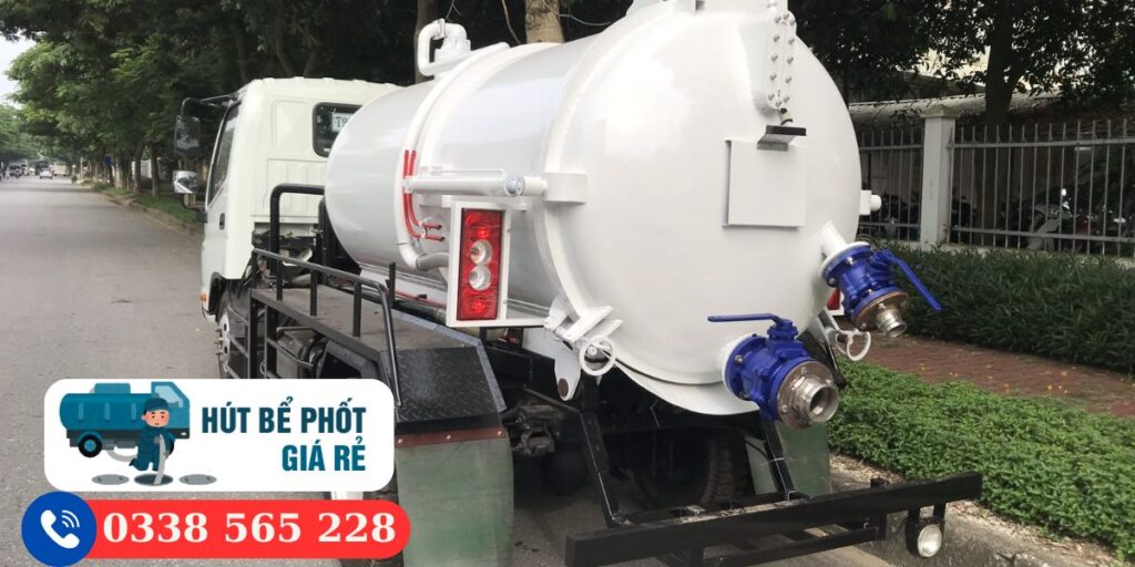 Xe hút bể phốt Thái Bình
