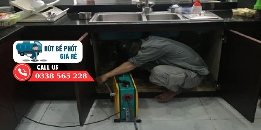Dịch vụ thông tắc chậu rửa bát giá rẻ