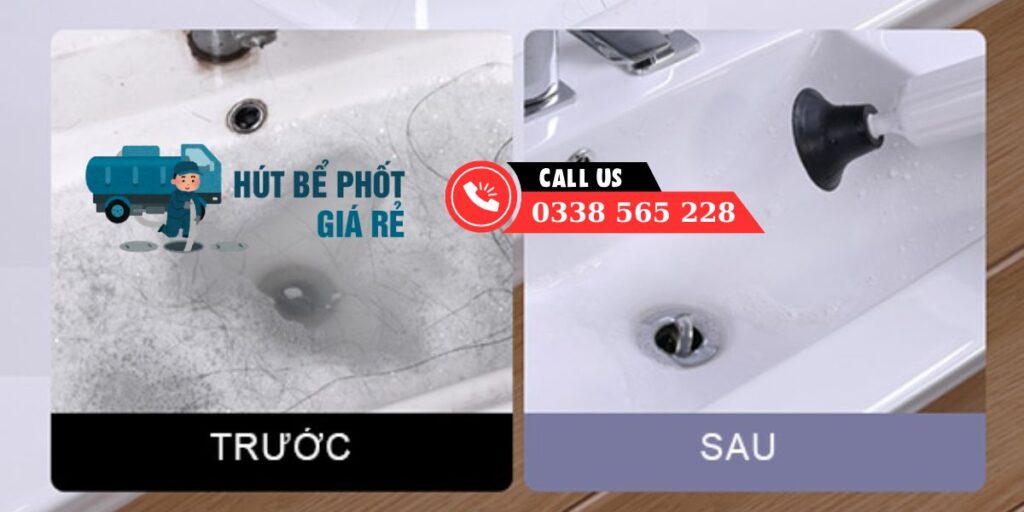 Thông tắc chậu rửa nhanh chóng bằng máy khí nén